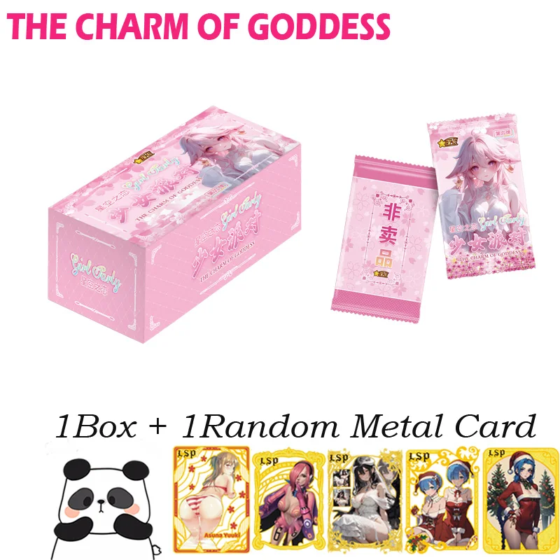 

Новейшая карта «История богини» Maiden Party 6 THE CHARM OF GODDESS Waifu, аниме Doujin Booster Box UR SSP, редкая карточная игрушка, подарки