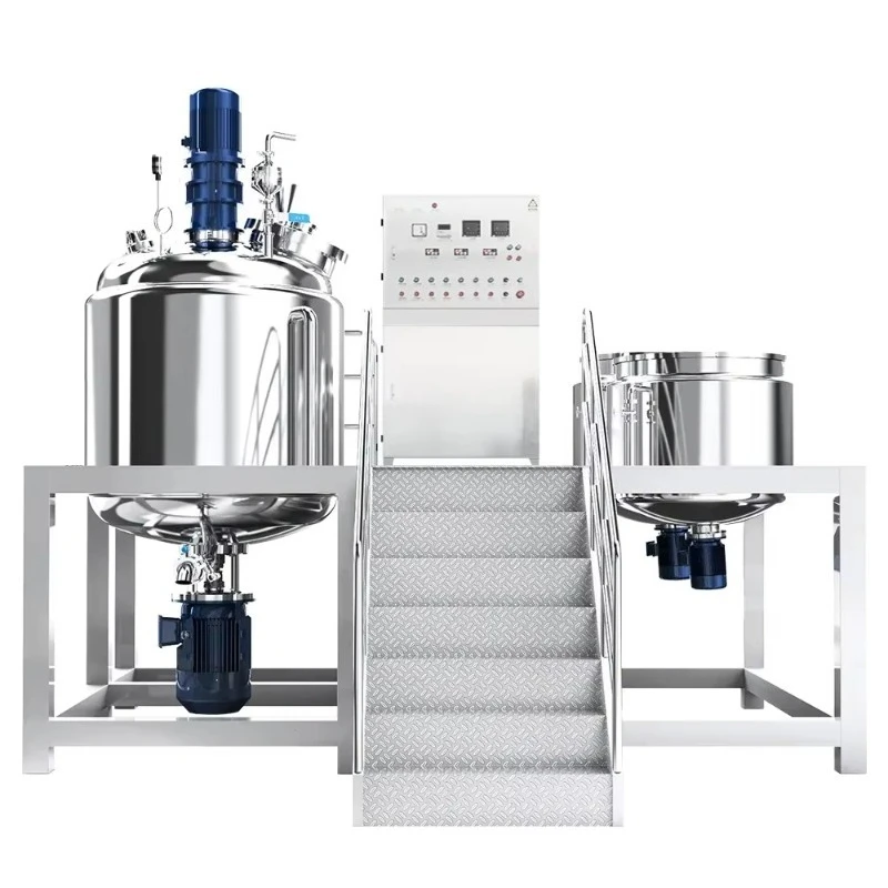 Vacuum Homogenization Emulsifying Machine Can Be Used for High Viscosity Liquid Mixing Stirring Emulsification Customized