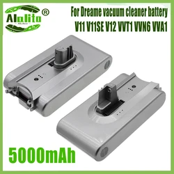 25.2V 5000mAh battery  For Dreame V11 V11SE V12 VVT1 VVN6 VVA1 Replacement Battery Handheld Cordless Vacuum Cleaner Accessory