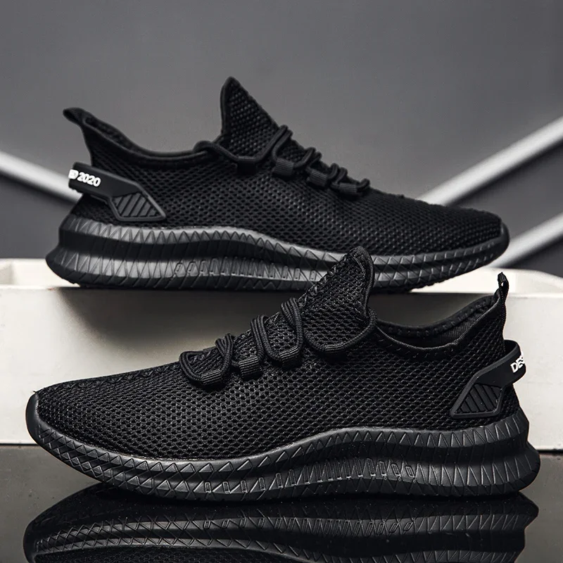 New Men Running Shoes Plus Size Lightweight Breathable Walking Shoes for Men Comfortable Non Slip Air Mesh Sneakers Man view 6