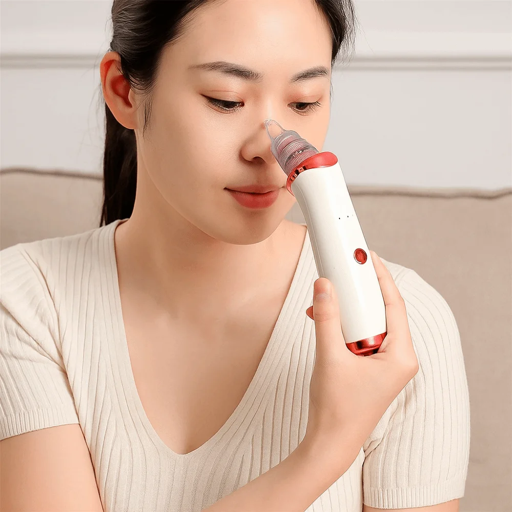Herramienta eléctrica para eliminar espinillas, ciclo de agua, limpiador de acné recargable por USB, succión al vacío, herramienta de limpieza facial para eliminación de puntos negros