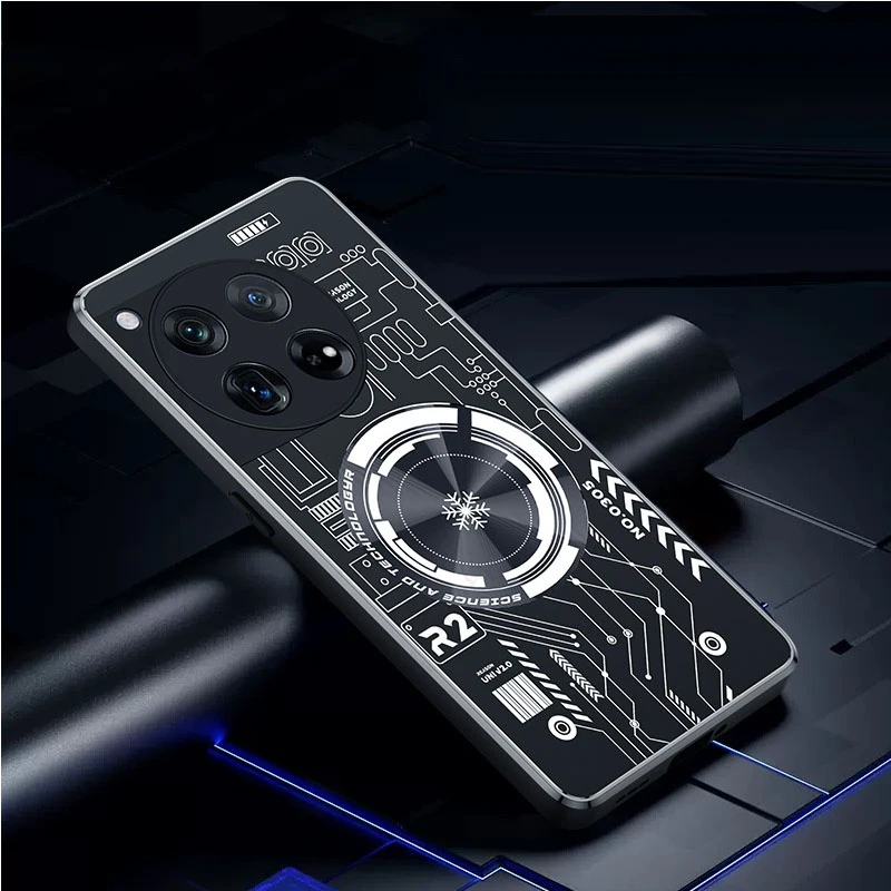 For OnePlus 13 Cooling Heat Dissipation Copper Magnetic Case For