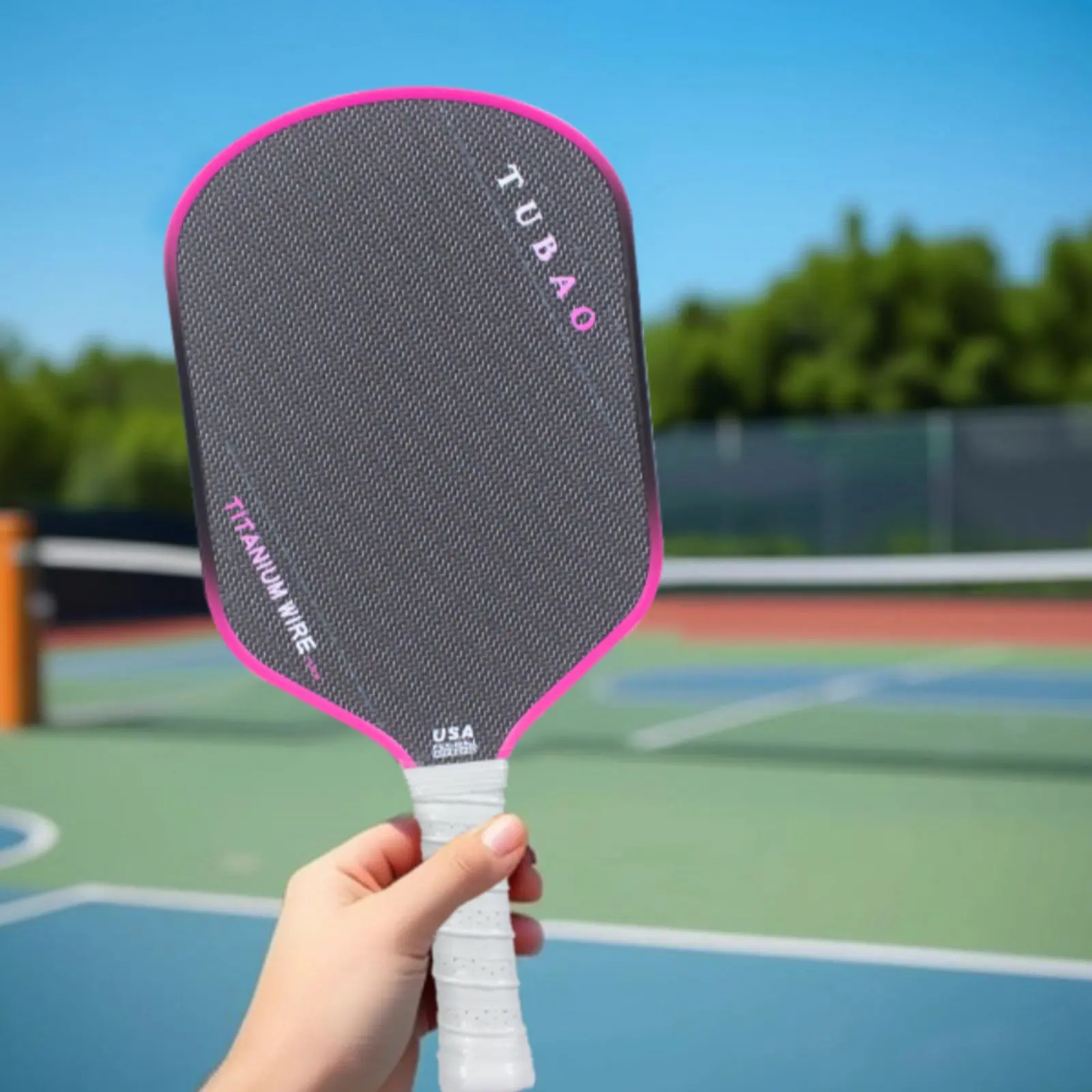 

Ракетка для пиклбола с прочной цельной конструкцией, из металлического сплава, легкая, спортивное оборудование