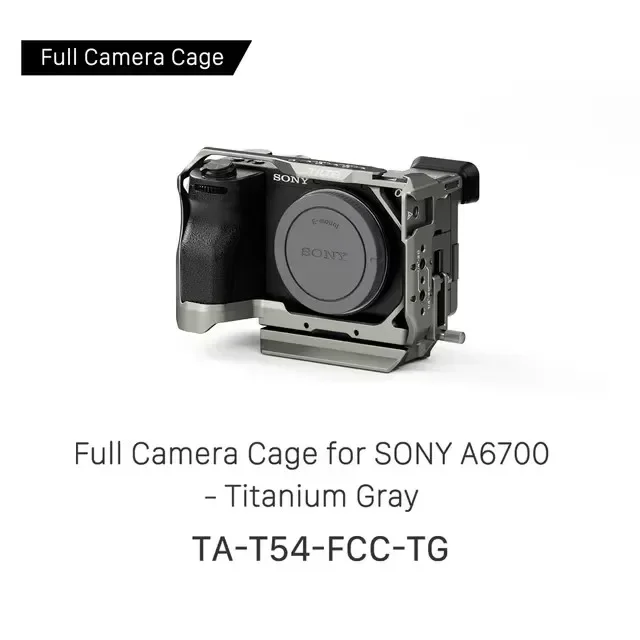 TILTA カメラケージ 冷却システム付き Sony A6700 フルカメラケージ TA