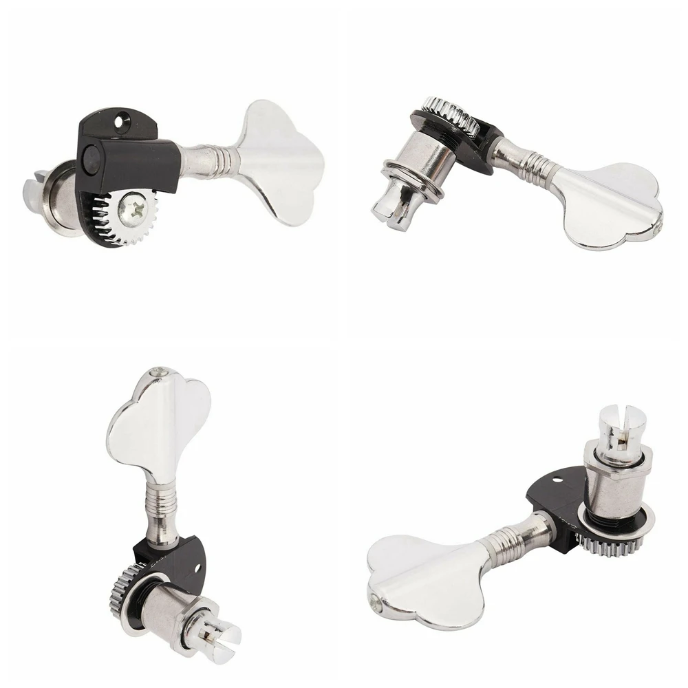 3R1L/3L1R/4L/4R/2L2R High Quality Metal 4 Strings Electric Bass Tuning Pegs Machine Heads Tuners for Electric Bass Guitar