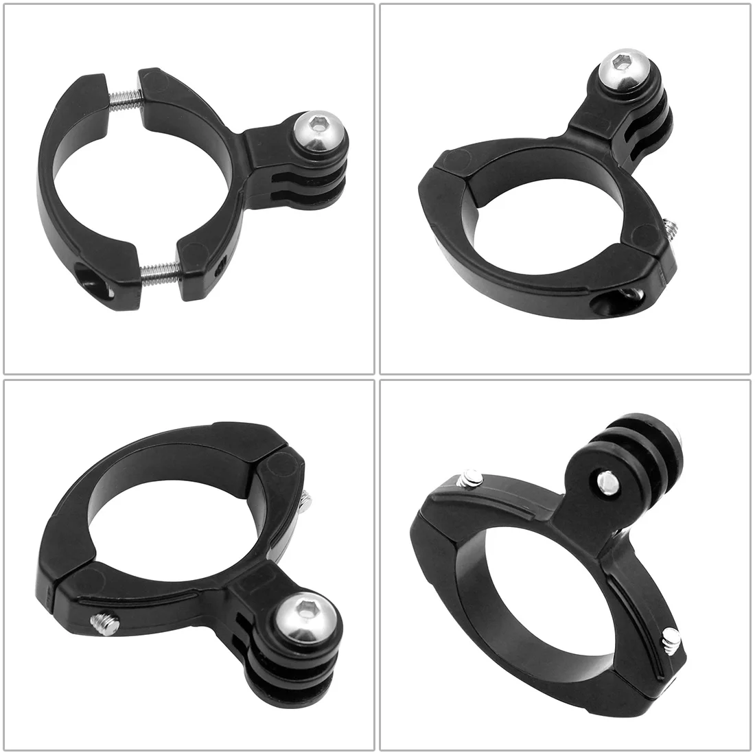 Bicycle Handlebar Mount Bike Motorcycle Aluminum Holder for GoPro Hero 13 12 11 10 9 Yi 4K Eken Sjcam Action Camera Accessories