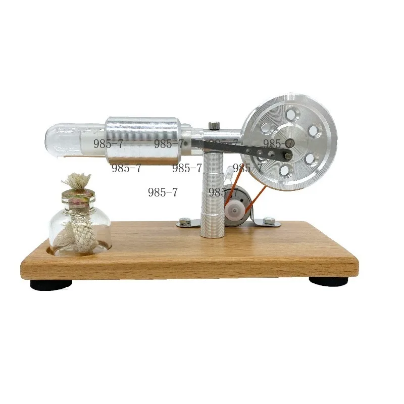 Physics Experiment DIY Toy, Stirling Engine and Star Ring Engine Model, Power Generation Educational Gift