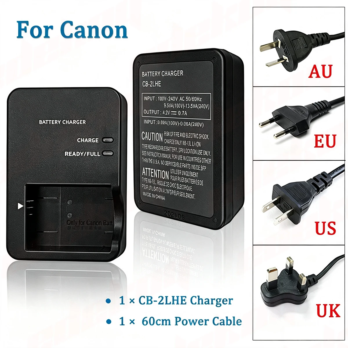 Für Canon NB-13L Akku CB-2LH CB-2LHT CB-2LHE Ladegerät G7XII G5X G1XIII G9X SX620 SX720 SX730 SX740 G1X G7X Kameras – Detail 6