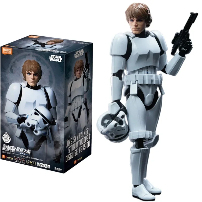 BLOKEES Star Wars Baustein-Set Man Beyond Edition Klon-Soldat Anakin Skywalker Montagemodell Sammelspielzeug Kindergeschenke