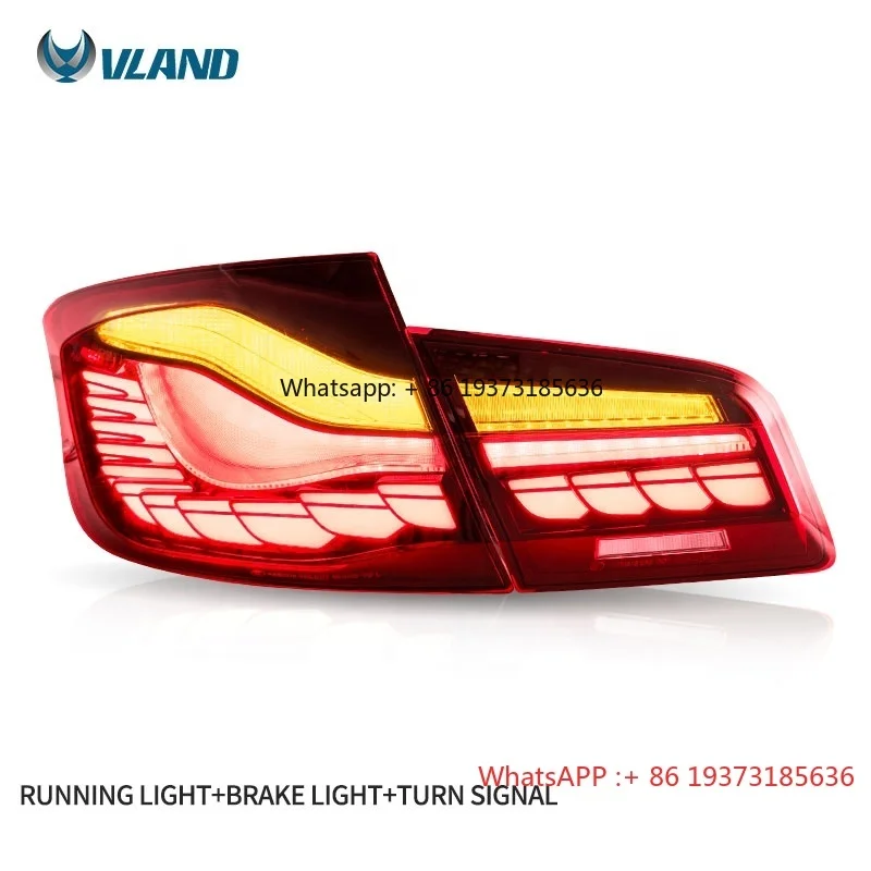 

Wholesales Full LED Taillights GTS Style 2011-2017 5 Series 528i 530i 535i Car Rear Lamp for bmw F10 F18 M5 Tail Lights