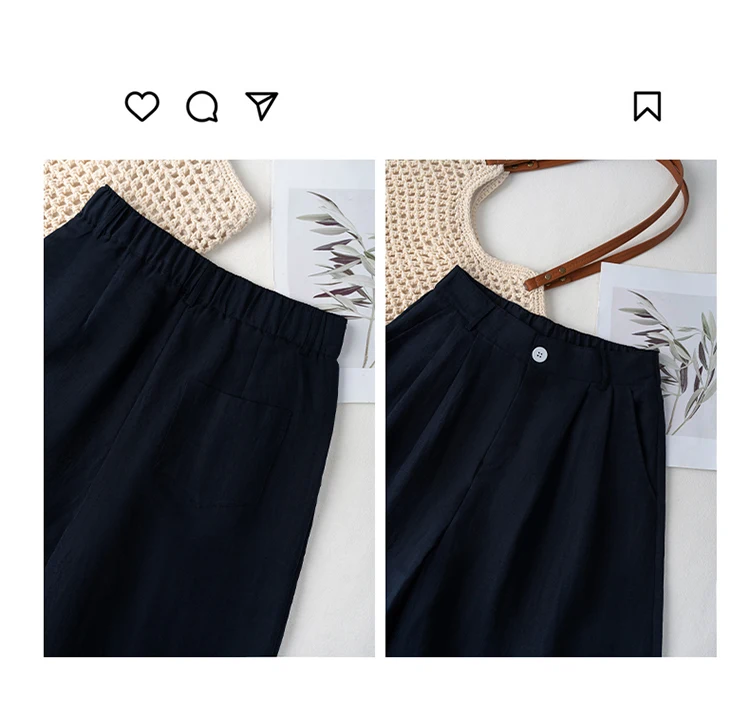 2026 Damen Leinen-Shorts Y2K, Einzelknopf-Reißverschluss Multi-Taschen Mini-Shorts, Freizeit- und Alltagsshorts für Zuhause und Pendeln im Sommer – Detail 23