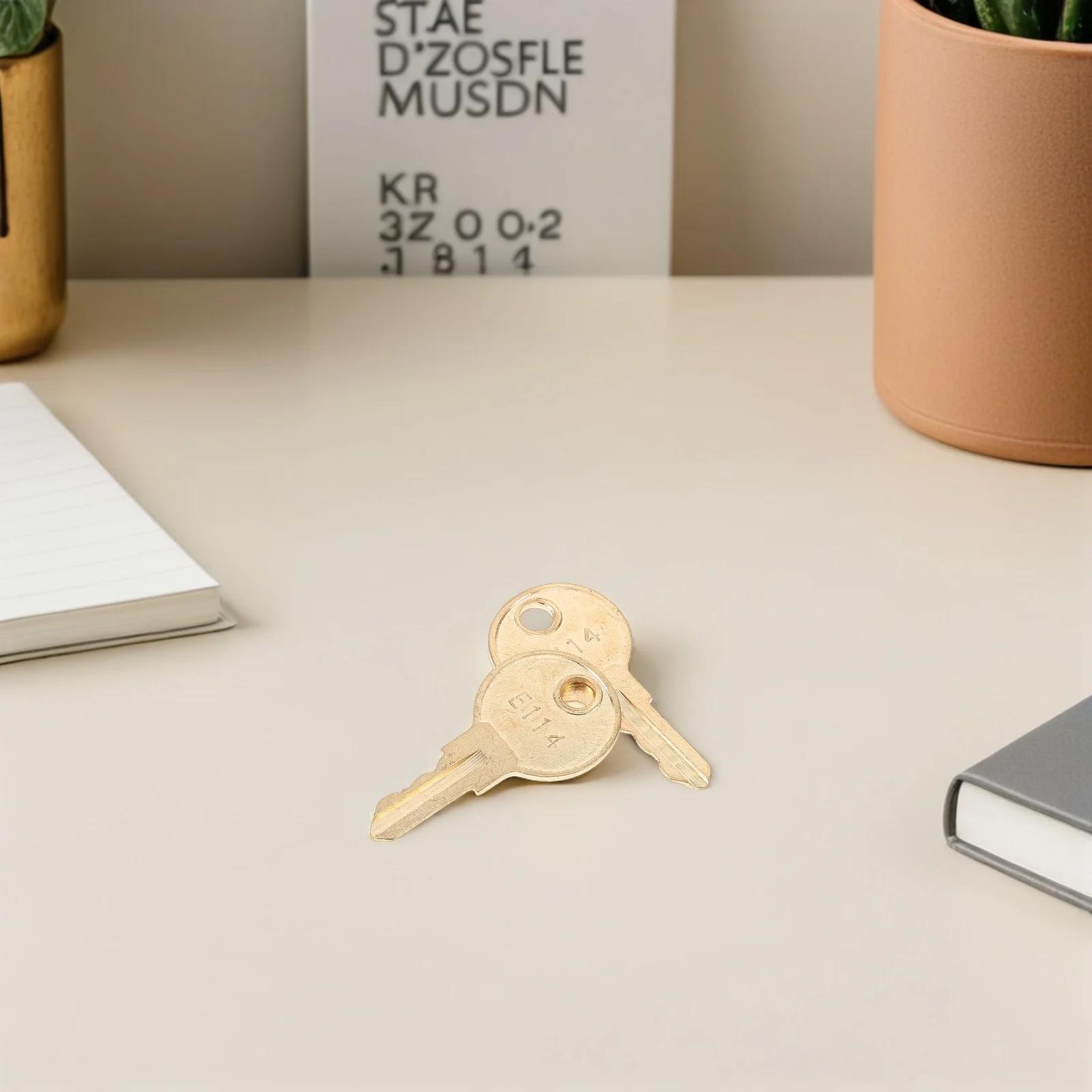 

12Pcs Universal Dispenser Key Set for Soap and Paper Towel Dispensers Replacement Keys Ideal for Hotel Office Public Restroom