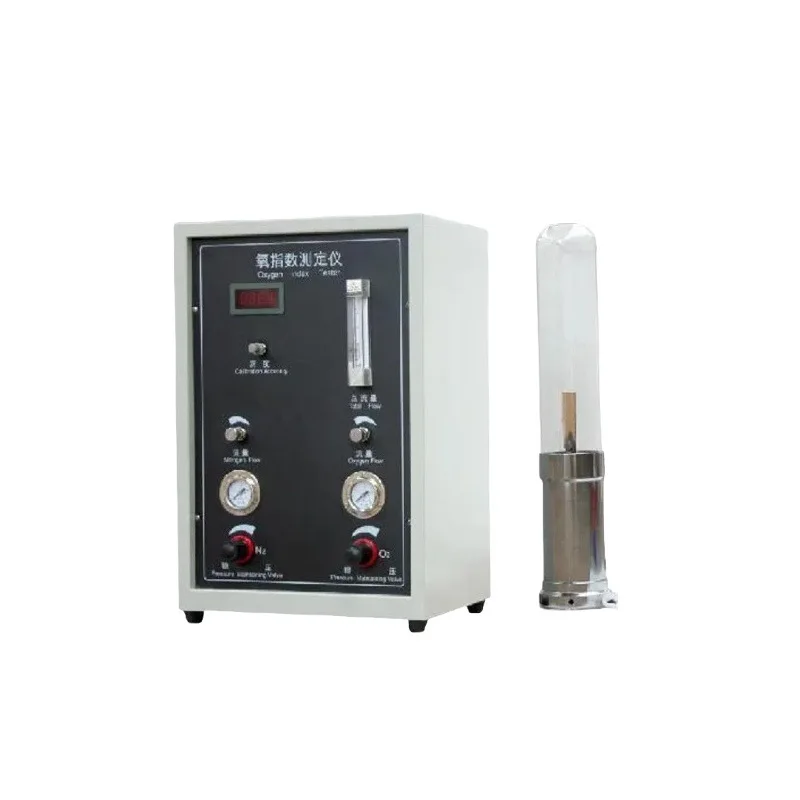 

Digital oxygen index meter, digital resolution, accuracy range