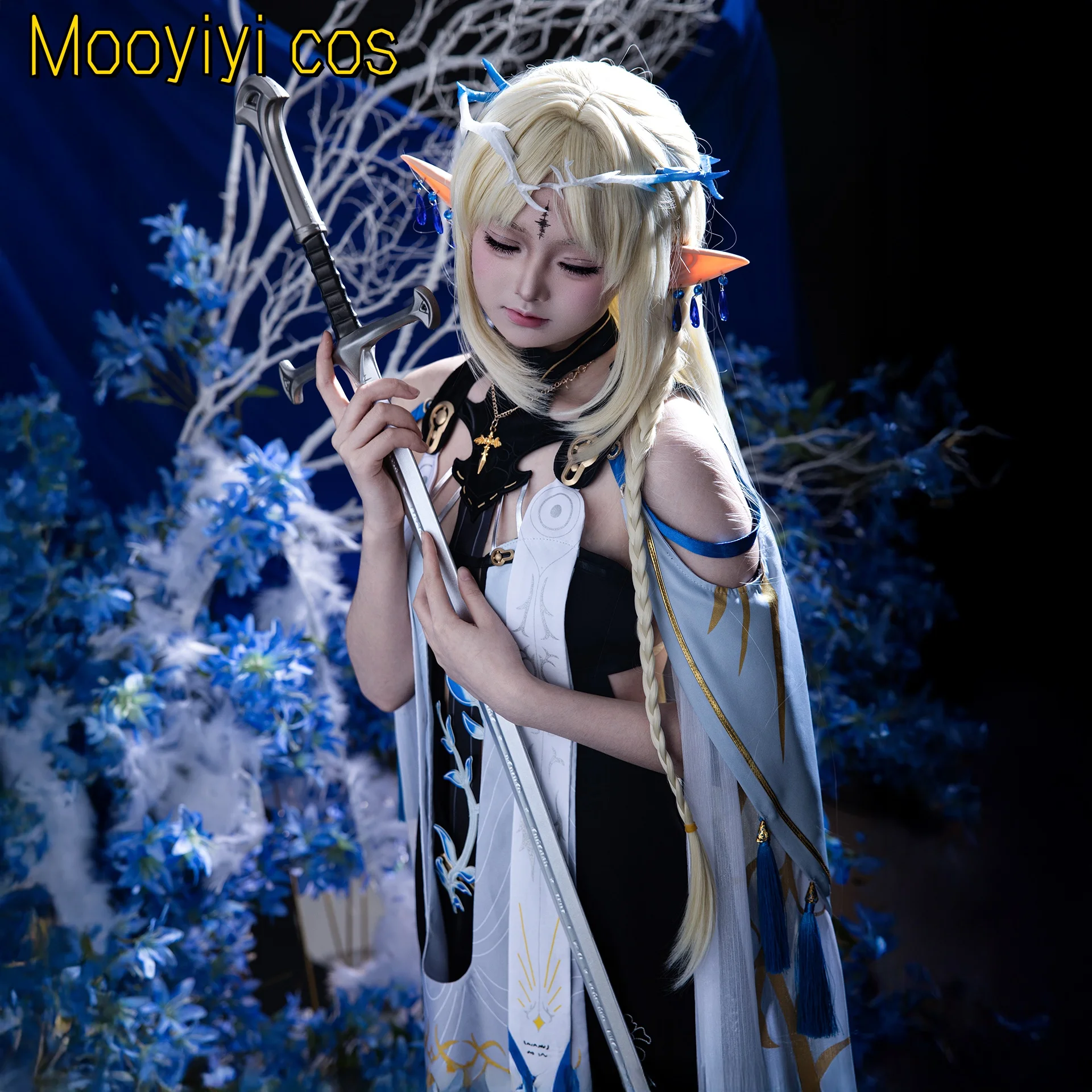 Jogo Wuthering Waves Cartethyia Cosplay traje Halloween Natal Role Playing Party Comic Mooyiyi cos Fleurdelys EM ESTOQUE