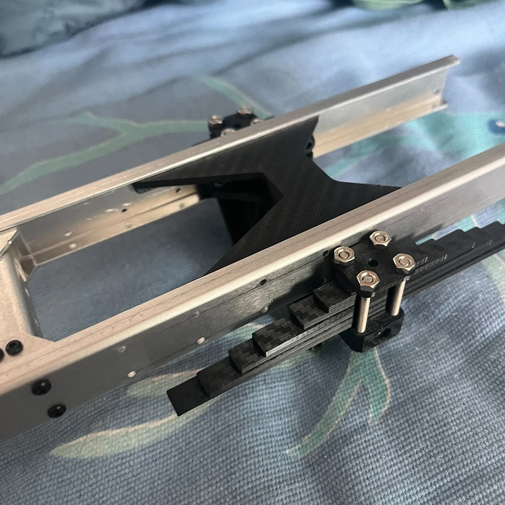 Suspensão de dureza de plástico para caminhão basculante 1/14 tamiya rc scania 770s volvo 750 mercedes-benz actros 3363 homem brinquedos peças de carro