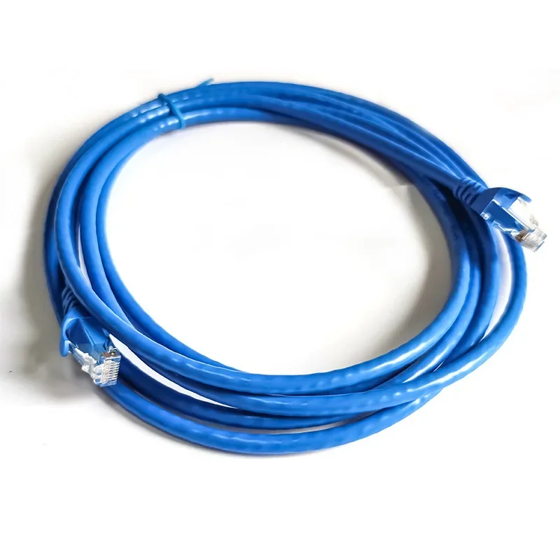 1m/2m/3m/5m/10m RJ45 Ethernet Network LAN Cable Cat 5e Channel UTP 4Pairs 24AWG Patch Cable Router Interesting