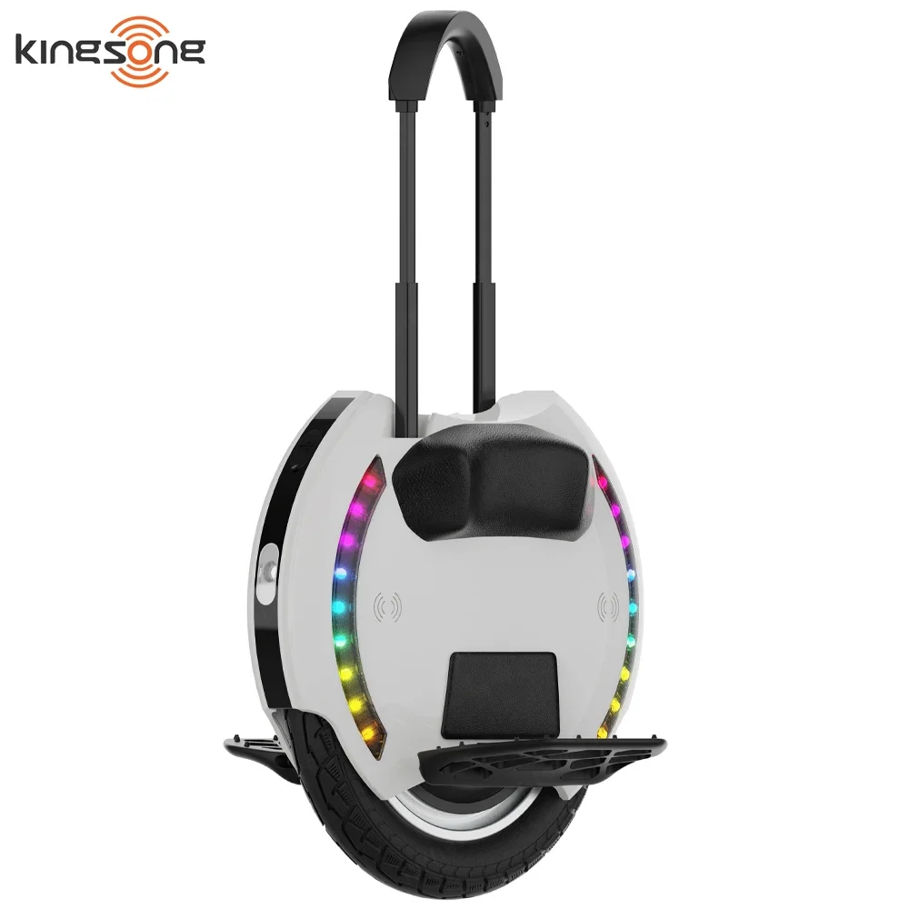 بطارية KingSong 14D 67.2V 420Wh الرسمية 800W سرعة المحرك 30 كم/ساعة خفيفة الوزن 14.5 كجم KingSong 14D دراجة أحادية كهربائية
