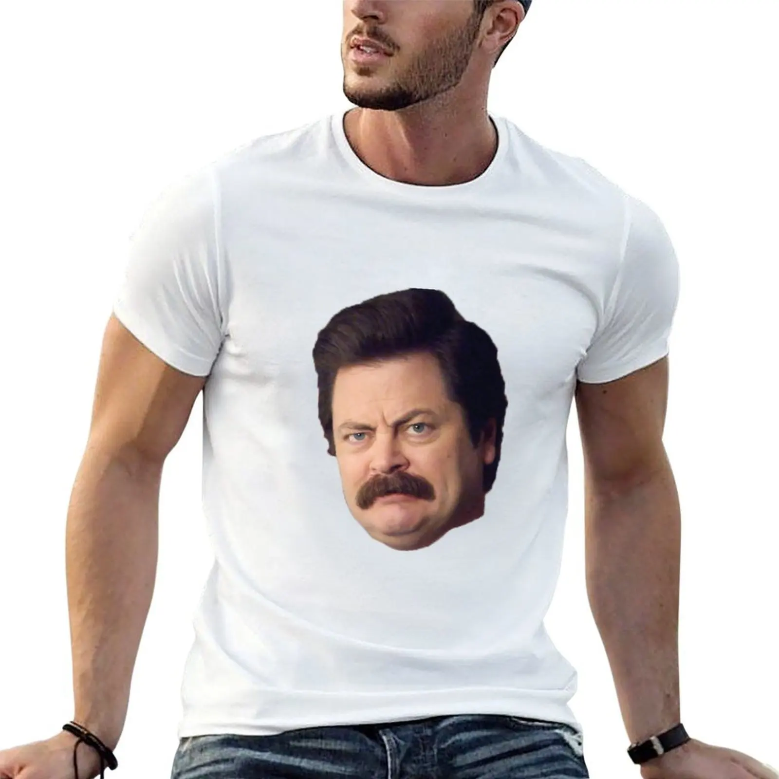 

Ron Face T-Shirt t shirt for man t shirts cotton 100% t shirt man cotton T-shirt