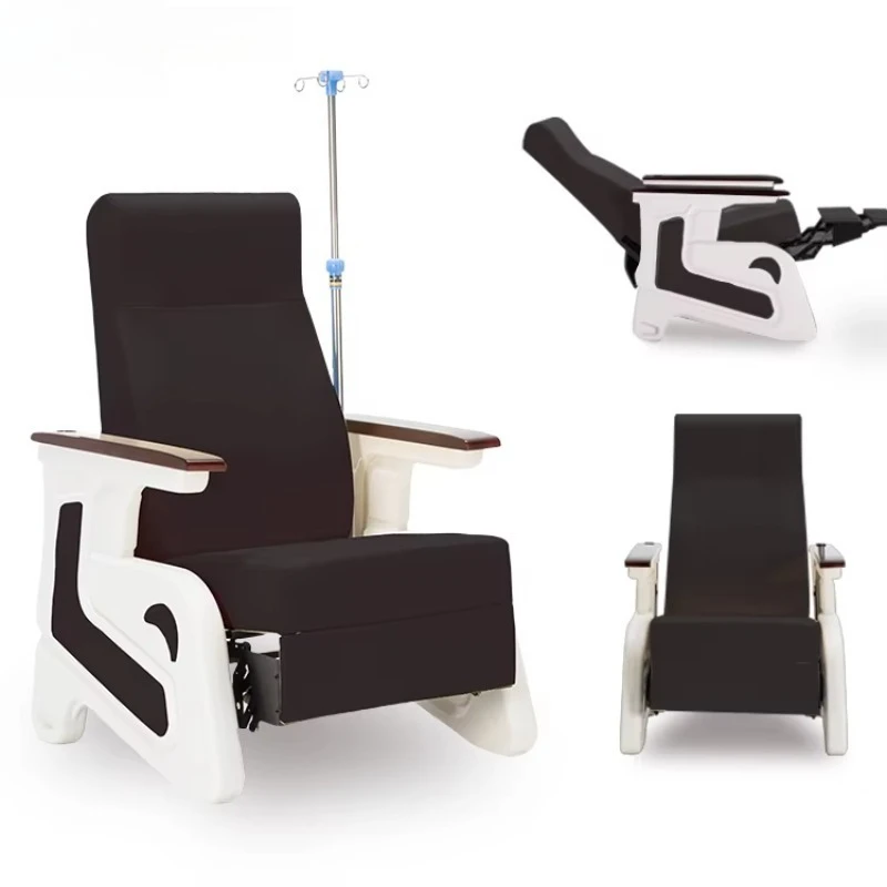 

Multifunctional Infusion Chair for Hospitals and Health Care Centers, with Infusion Pole, Reclining Electric Version with Stand