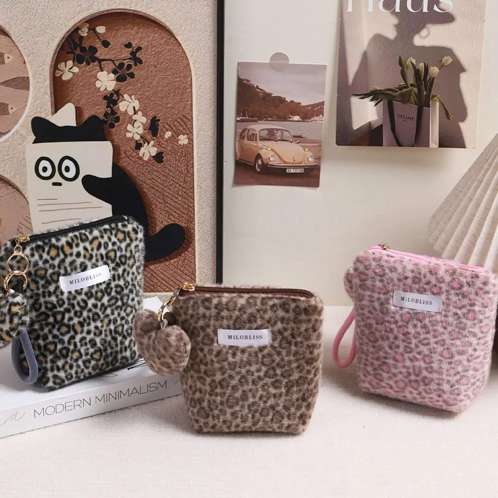 حقيبة مكياج عملية غامضة بطبعة الفهد، حقيبة مستحضرات تجميل ذات سعة كبيرة، منظم أدوات الزينة الناعم المحمول، تخزين مستحضرات التجميل