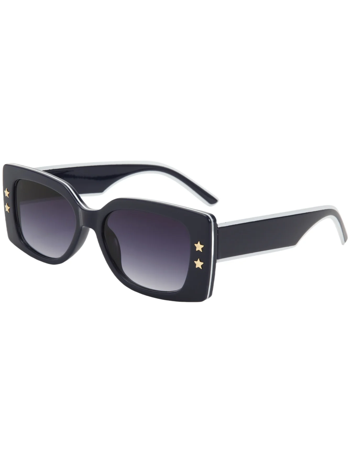 Goresan persegi membintangi tren kacamata hitam baru dengan kacamata fashion