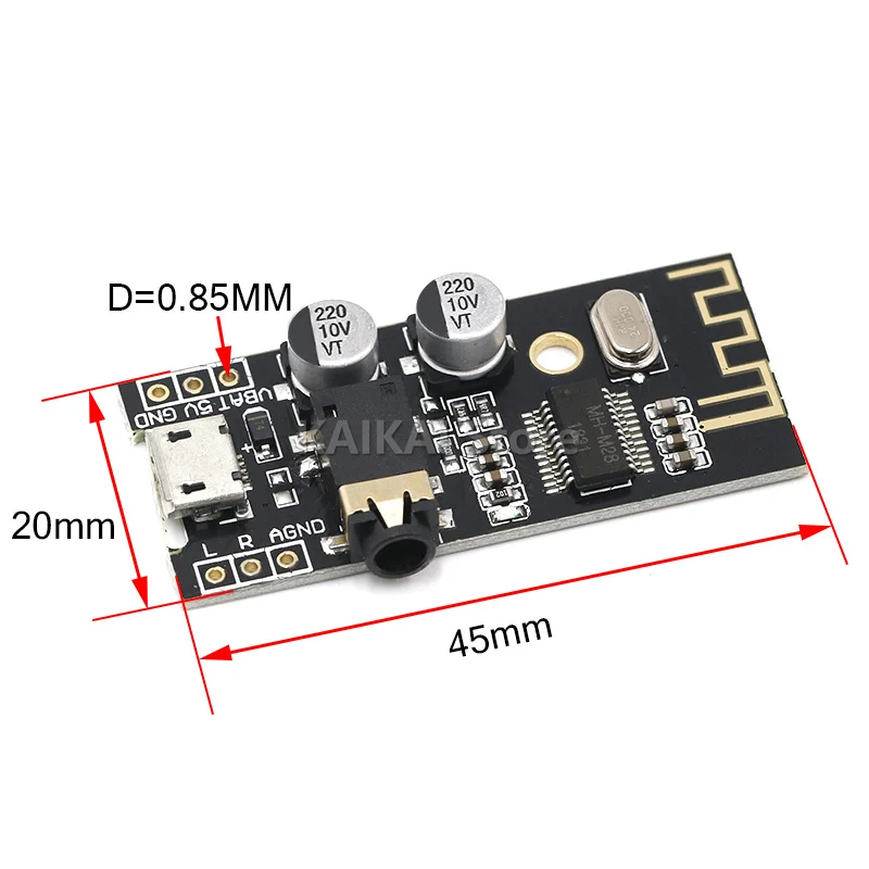 MH-MX8 Wireless Electronic Audio Receiver Board Bluetooth MP3 BLT 4.2 mp3 Lossless Decoder Kit M18 M28 M38