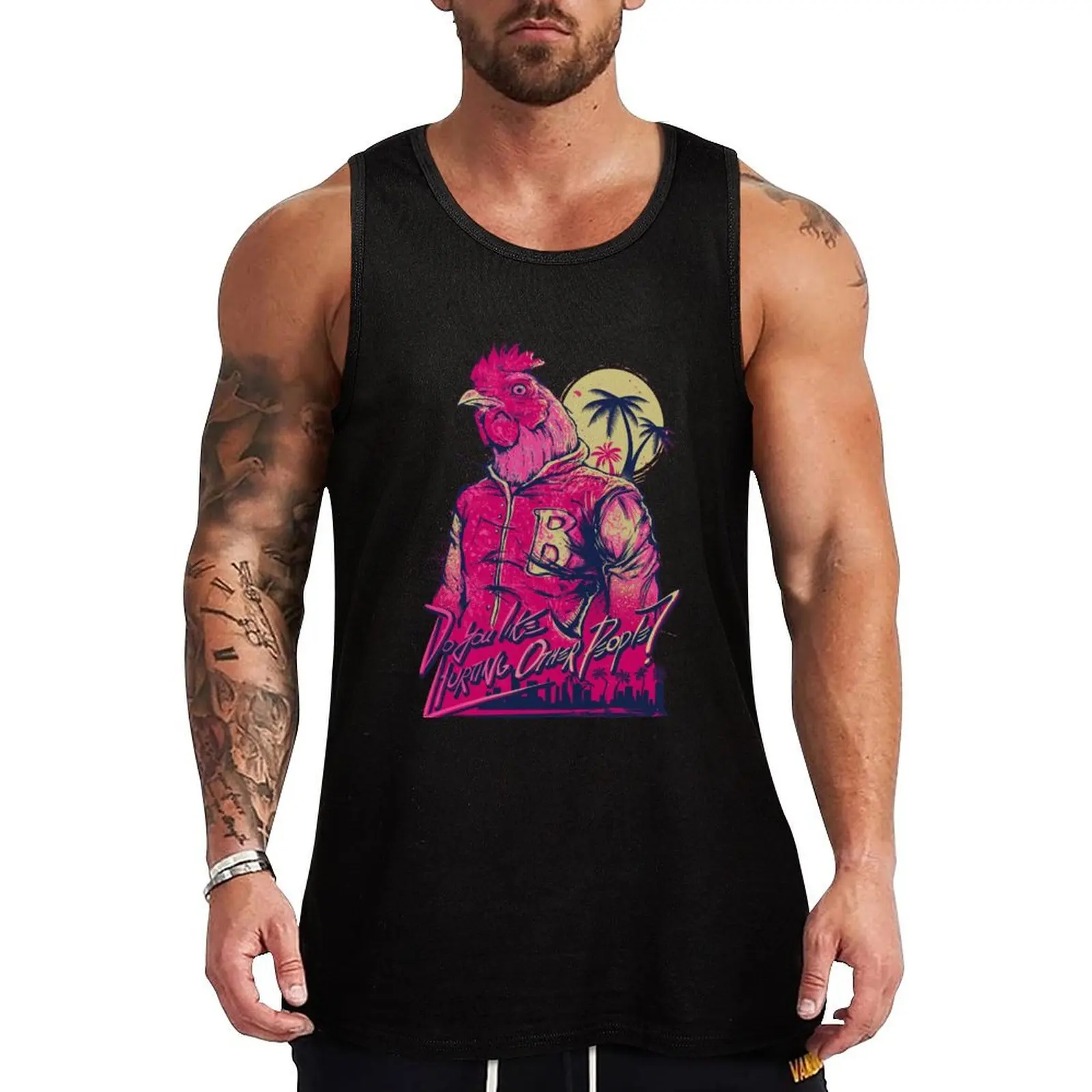 

Hotline Miami - Richard Tank Top Men's fitness t-shirt best selling products
