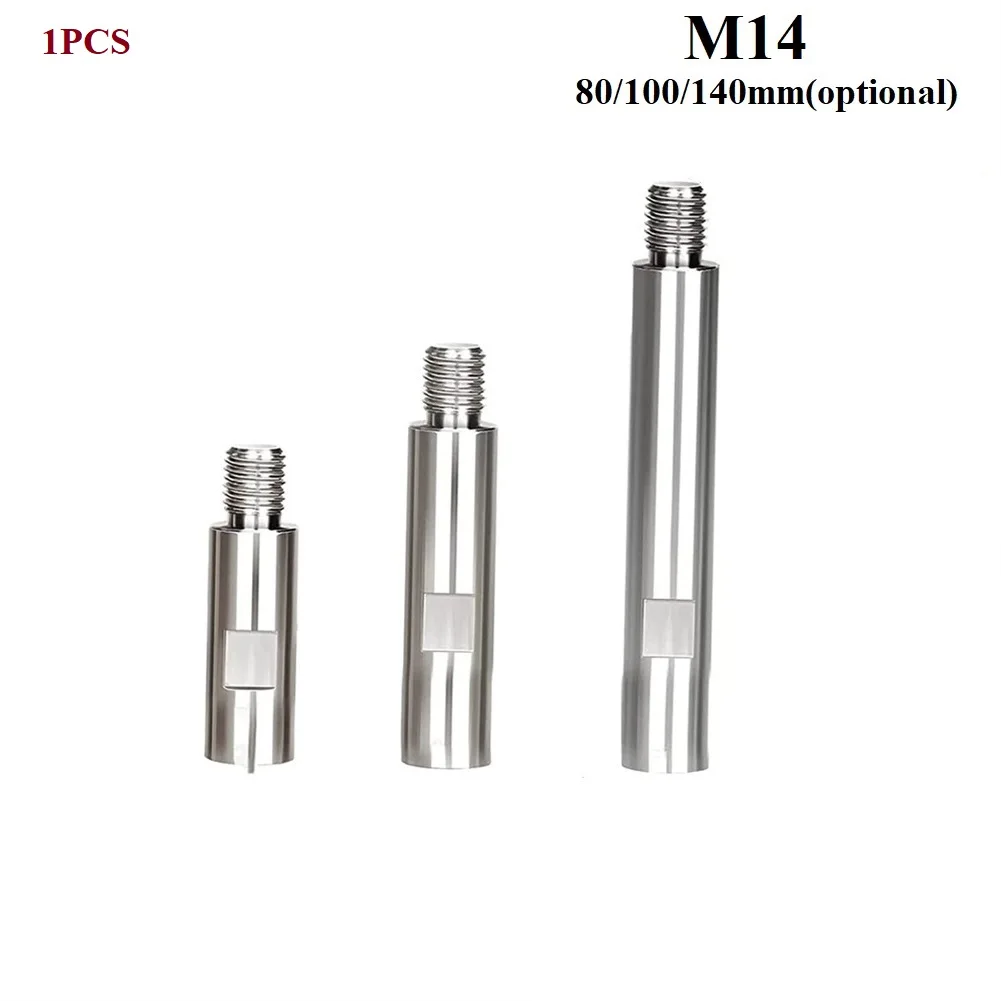 M14 Thread Adapter Angle Grinder Extension Rod 80mm Angle Grinder Extension Connecting Rod For Polishing Pad Grinding Connection