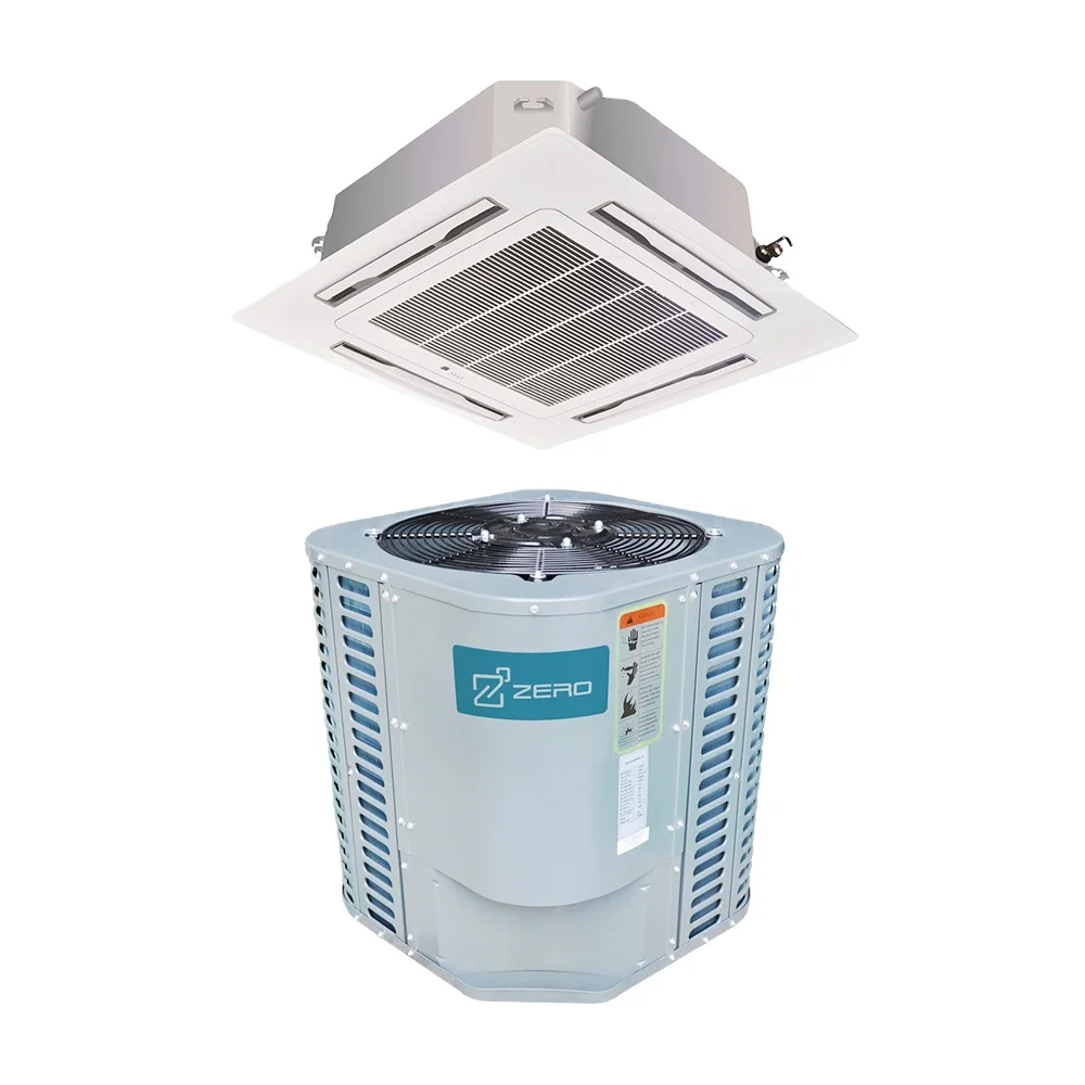 

Zero 16Seer High Efficient 60000 Btu Inverter Top Discharge Light Commercial Condensing Unit Air Conditioner