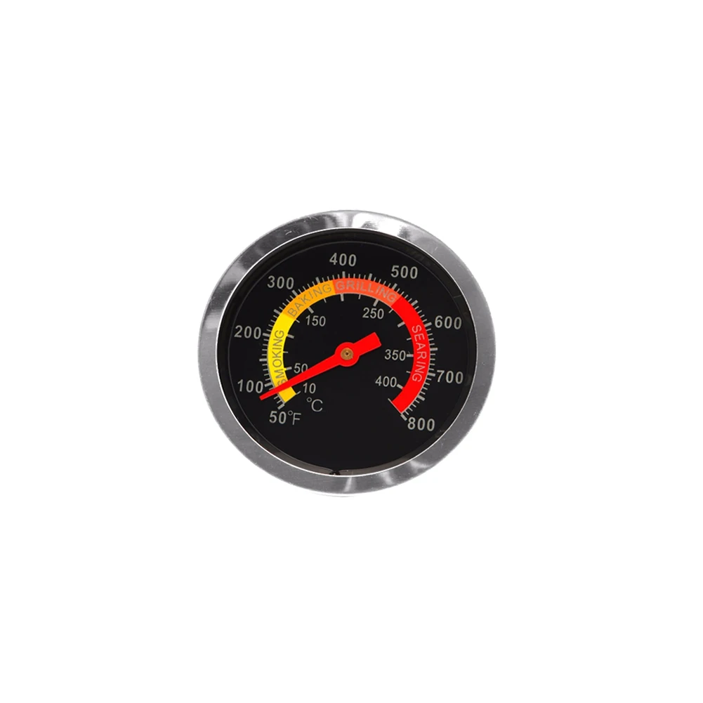 Barbecue Thermometer Stainless Steel 10-400 Degrees Celsiu Grill Temperature Gauge Oven Temperature Meter Long Probe