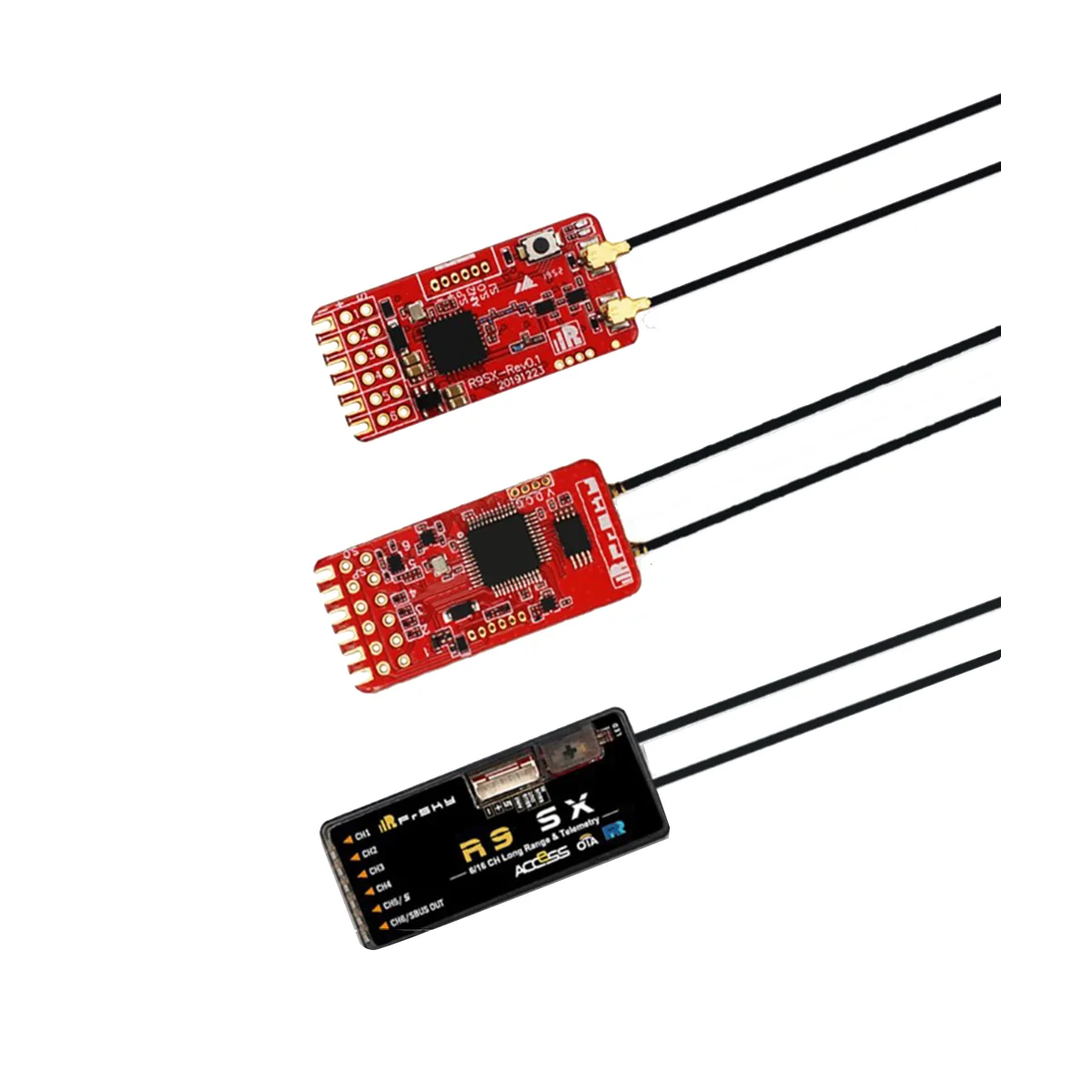 FrSky R9SX Enhanced R9Slim+ Long Range Receiver 868MHz / 915MHz 6 PWM / 16 SBUS for ACCESS OTA