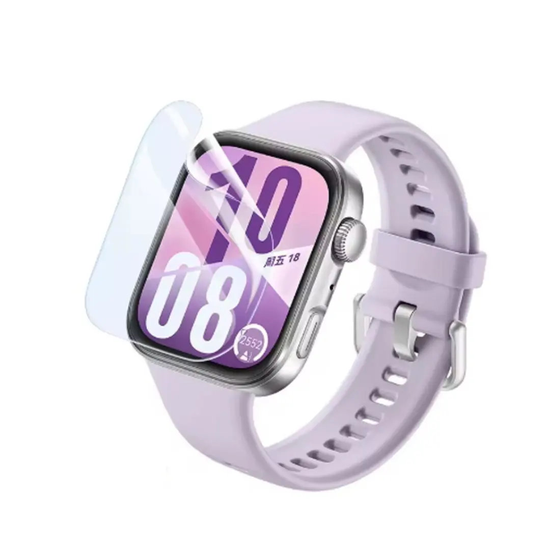 Защитная пленка для экрана 3D PMMA, полное покрытие и прозрачная мягкая пленка HD для Huawei Watch Fit4 Fit4 Pro, защитная пленка из закаленного стекла