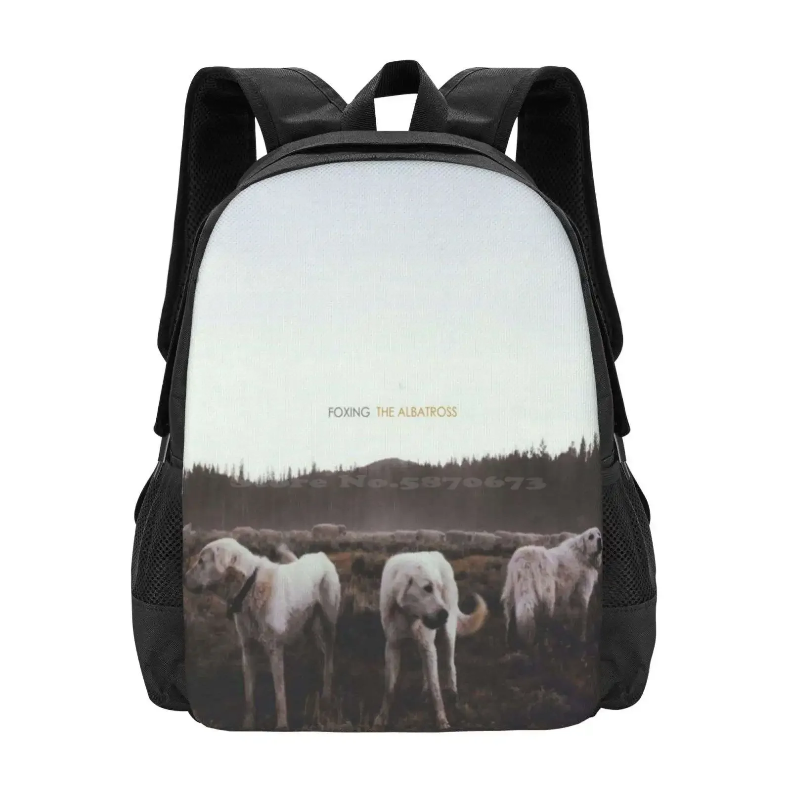 

Foxing - The Albatross Hot Sale Schoolbag Backpack Fashion Bags Foxing The Albatross 2013 Midwest Emo Alternative Indie