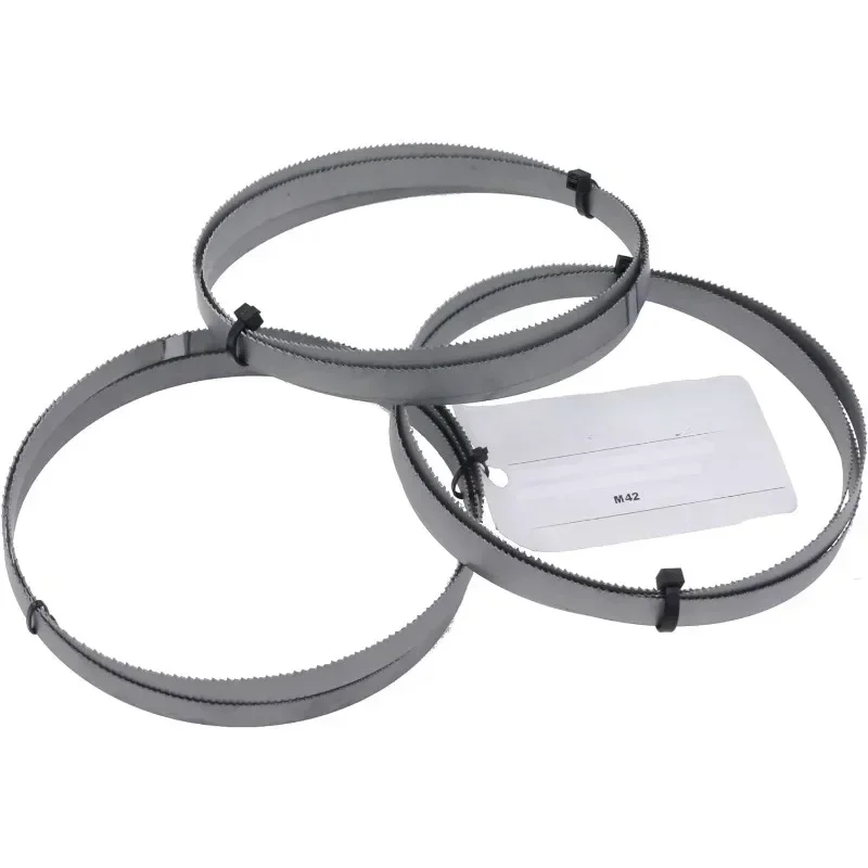 3 stuks bandzaagbladen 1140 mm voor metaal bimetaalzaag M42 bimetaal bandzaagblad 1140 13 0,65 mm 10/14 TPI voor Güde MBS 105 V