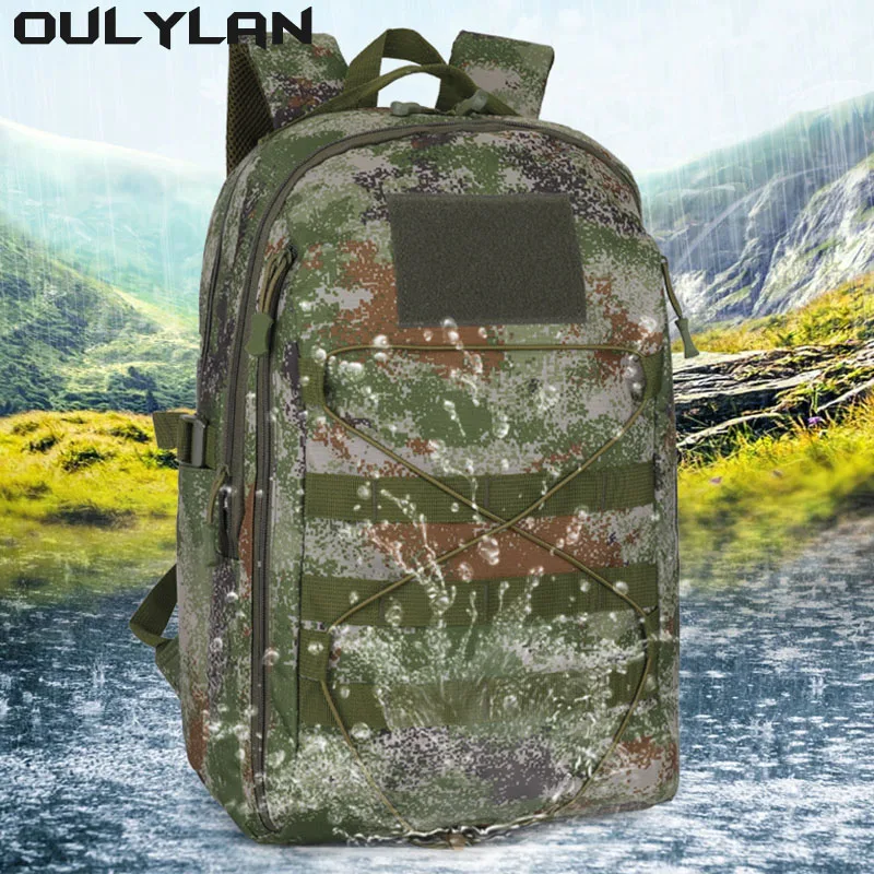 

Oulylan Large Capacity Rucksuck Male Men Tactical Backpack Waterproof Shoulder Bag Outdoor Hunting Camping Softback