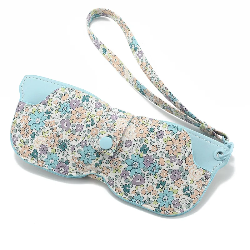 Estuche Portátil Gafas Estampado Floral