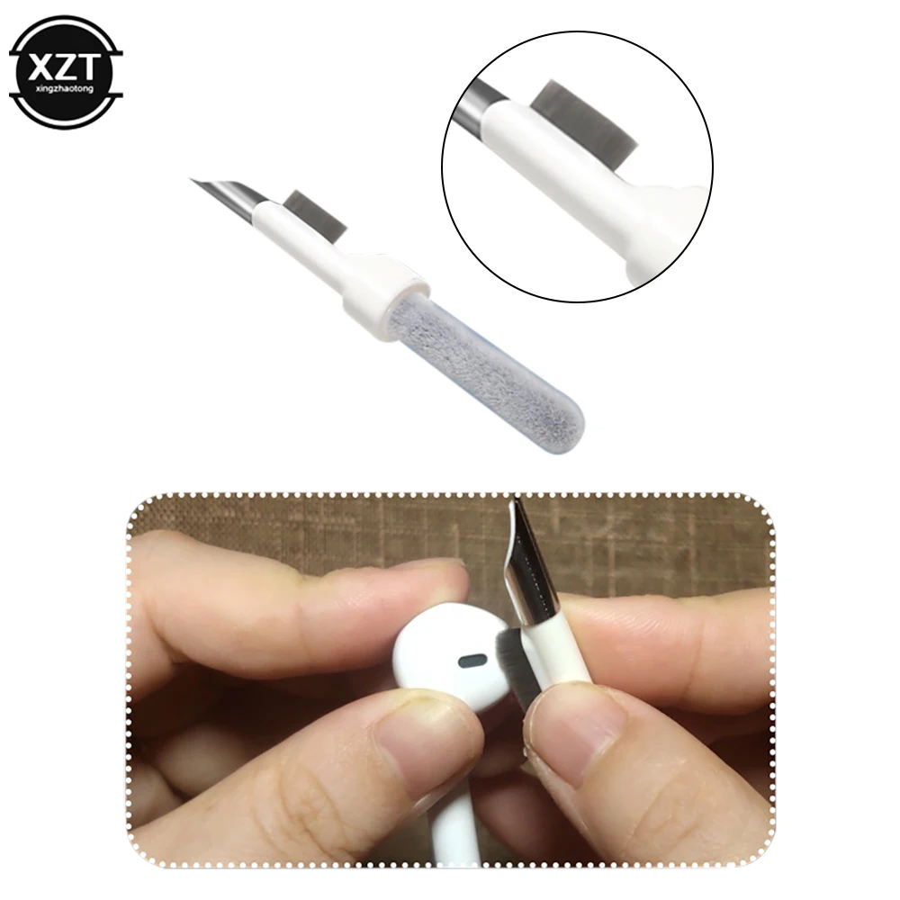 New Airpods Pro 3 2 1 Bluetooth Earphones Cleaning Pen Brush Earbuds Case Cleaning Tools Cleaner Kit for Air Pods Xiaomi Airdots