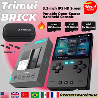 TRIMUI BRICK Handheld Game Console Portable Open-Source Video Game Player Back Top Atmosphere Light 3.2-inch IPS HD Screen Gifts