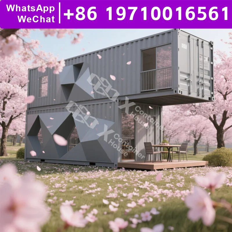 

American Houses 40ft Shipping Container House Modular Homes Shipping Container Remodel Bungalow Home Labor House Flat Pack House