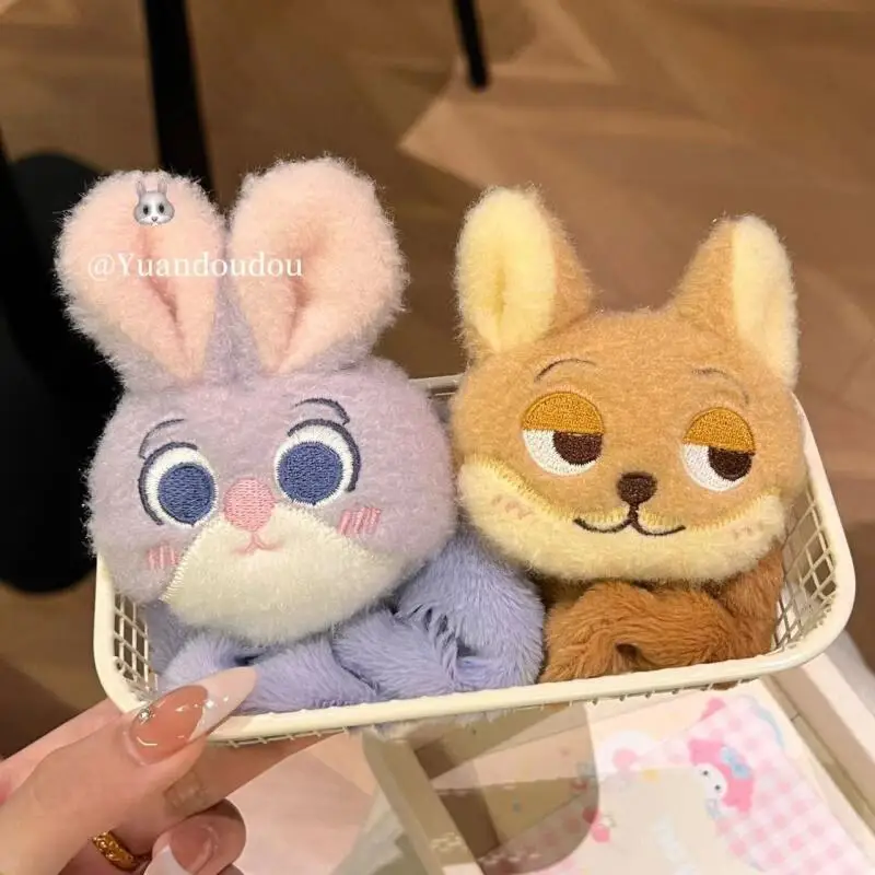 Disney Zootopia Judy Hopps Plush Rabbit Hair Loop Hair Rope Ponytail Tied Hair Large Intestine Hair Loop Accessory Girl's Gift