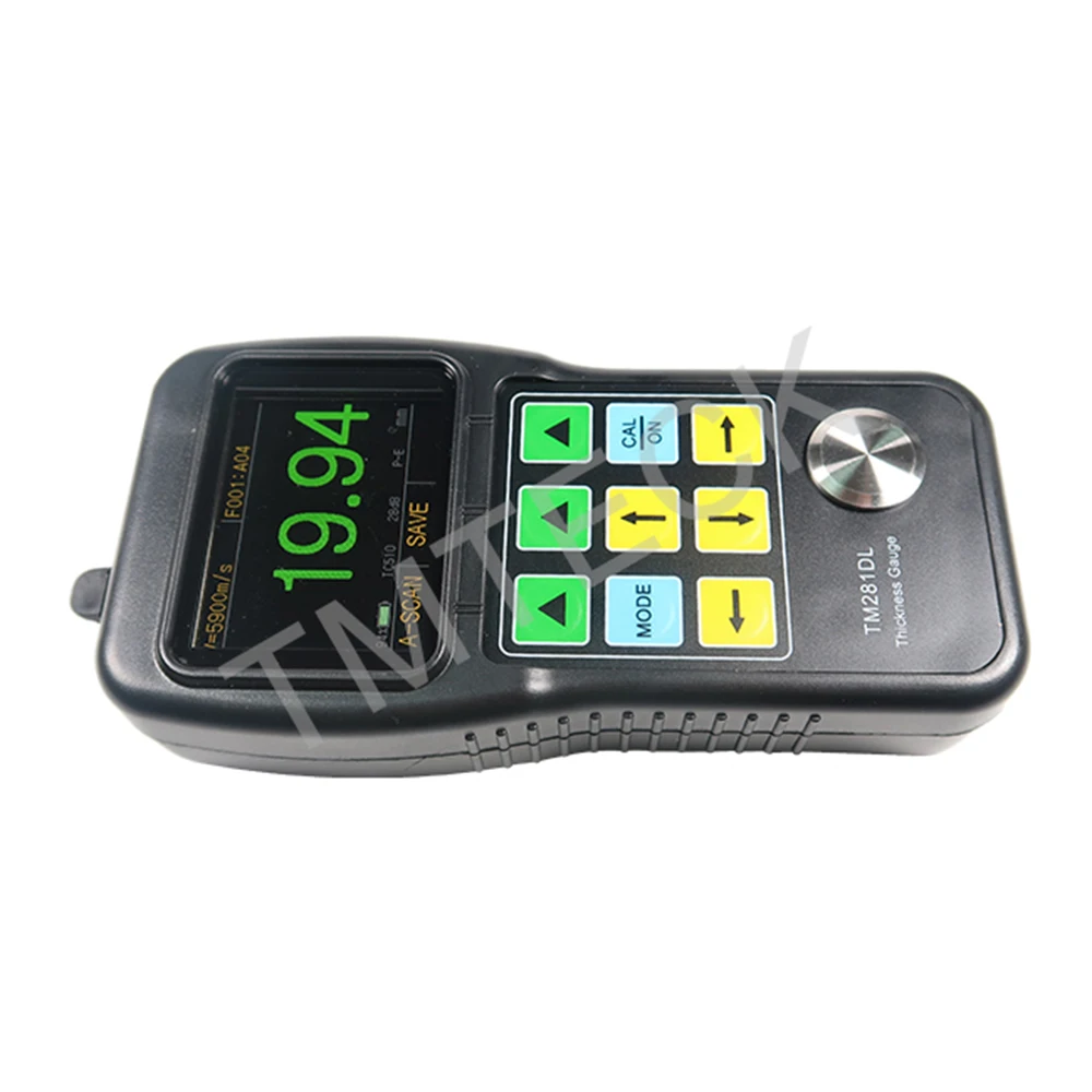 TM281D  Ultrasonic thickness gauge/meter tester/ NDT inspection/ thickness tester/ with  A&B Scan for testing rubber thickness