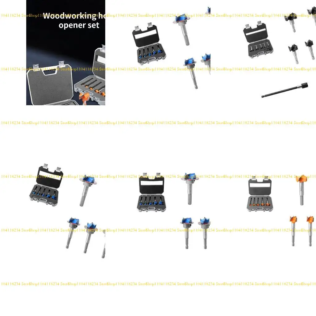 

P9FB Professional Drill Bit Set 15 мм до 35 мм для деревообработки точное бурение с инструментом наконечника резкости карбида