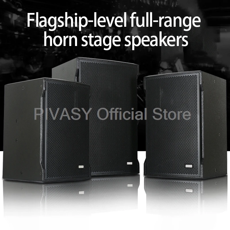 

10/12 Inch Wall Mounted Speaker High Power Multi-function Sound Amplifier Professional Speaker for KTV Stage Conference Audio