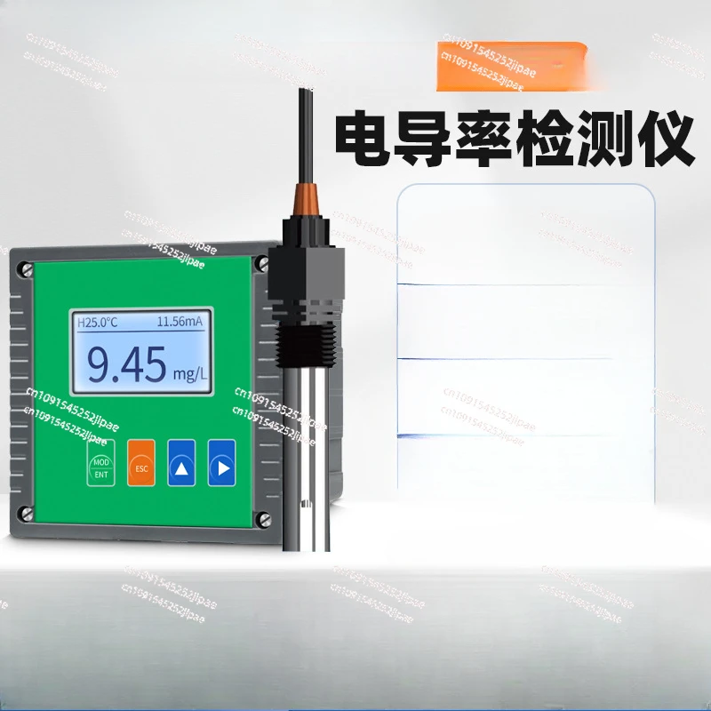 Industrial Online Conductivity Meter Tester Water Quality Measurement EC Value Tester Conductivity Sensor Electrode Probe