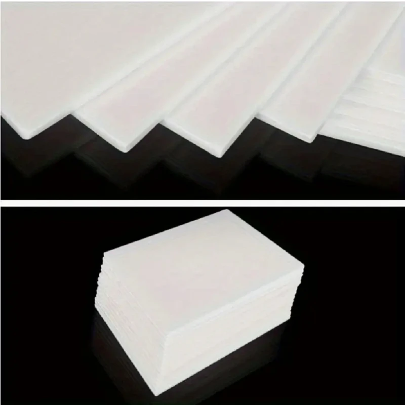 

1-10pcs White Food Grade Polypropylene Board Thickness 1mm-4mm PP Plastic Sheets Plate Home DIY 100x100mm~400x400mm