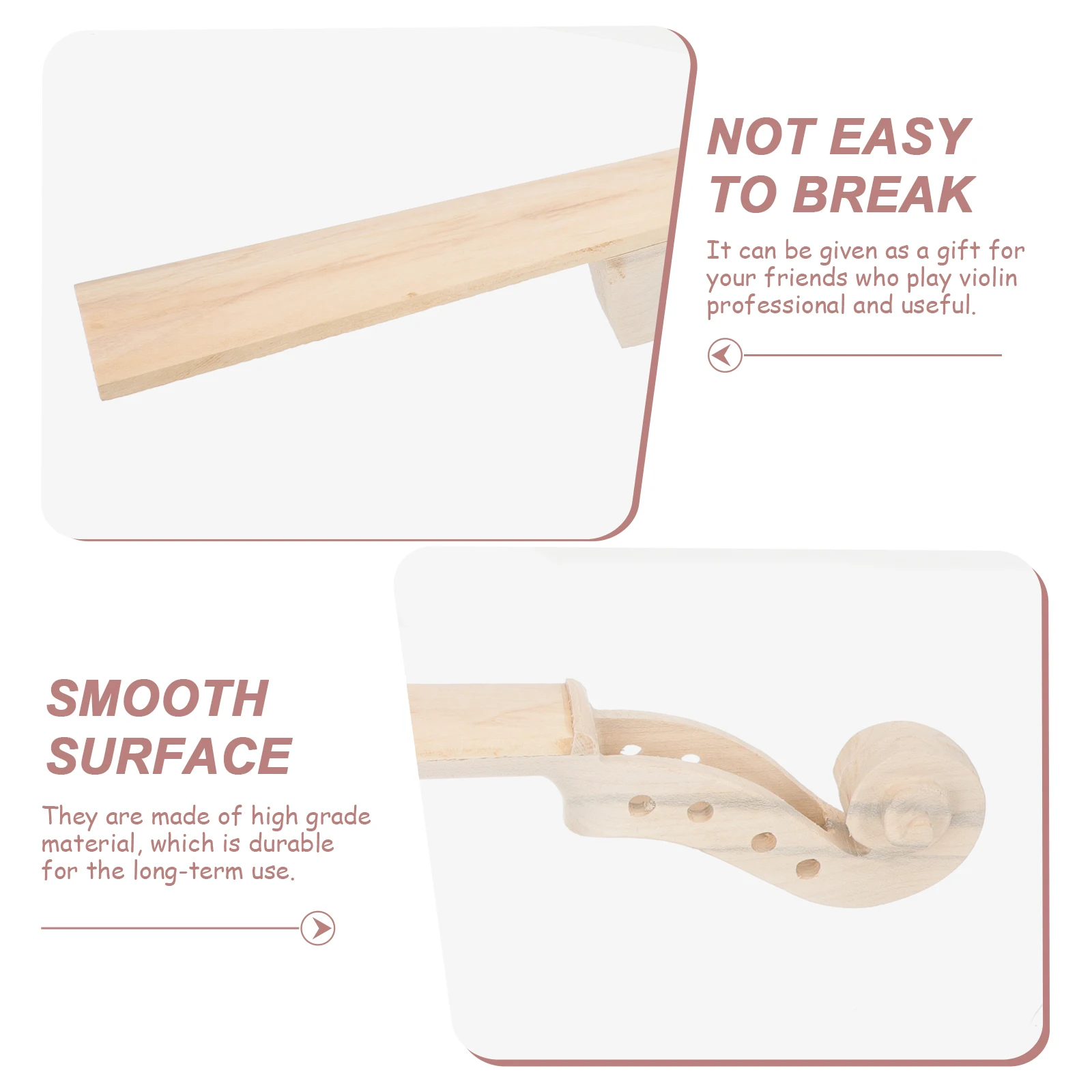 

Violin Accessories Cool Finger Plate for Instrument Parts and Pro Fingerboard Replacement Attachment Neck Head Kit
