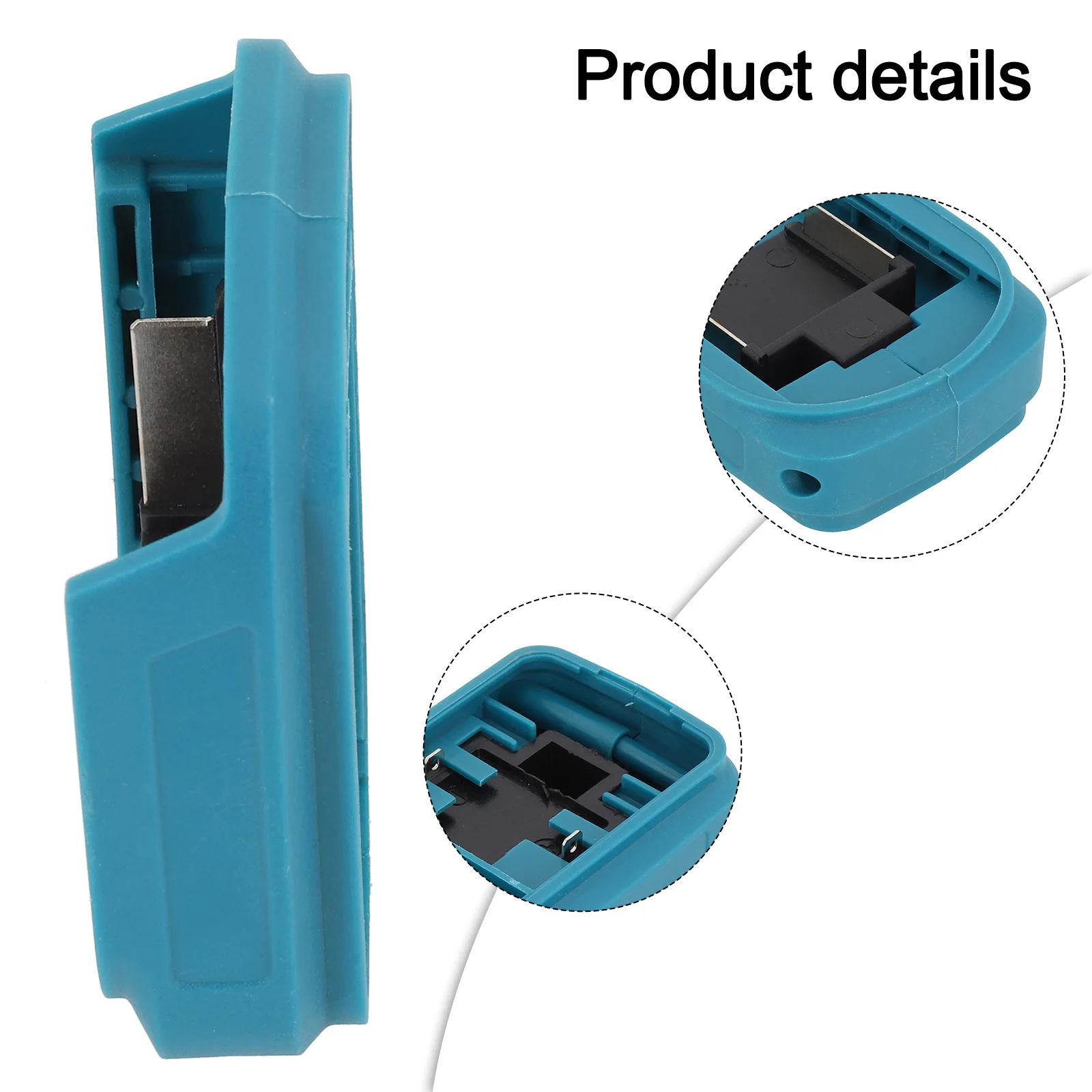 18V Lithium Battery Adaptor Holder Power Mount Connector Battery Adapter DIY Tool Battery Mount Exquisite Appearance Design