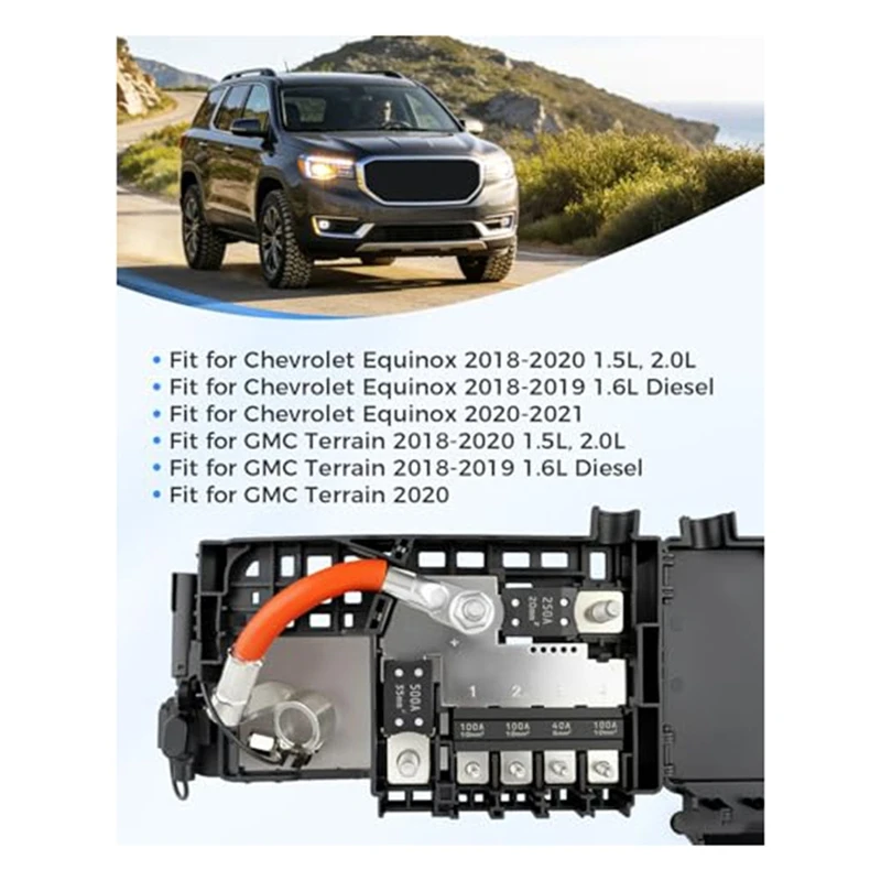 Super Sale Fuse Box Battery Terminal W/Cover for GMC Terrain Chevrolet Equinox