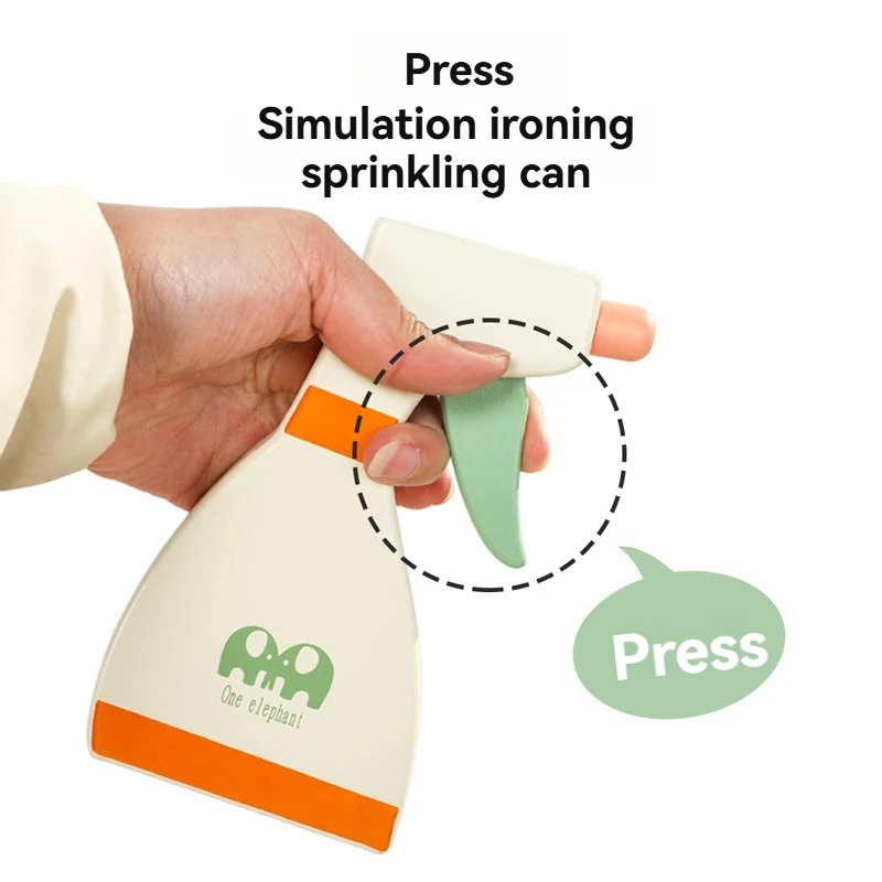 子供用木のおもちゃ ごっこ遊び アイロン、アイロン台、アクセサリー付き 就学前用