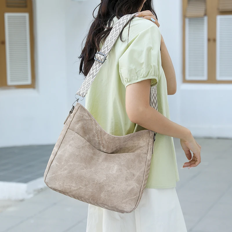 

Modern Designer Women's Crossbody Bag Soft Leather Shoulder Handbag Ladies Elegant Tote Daily Use